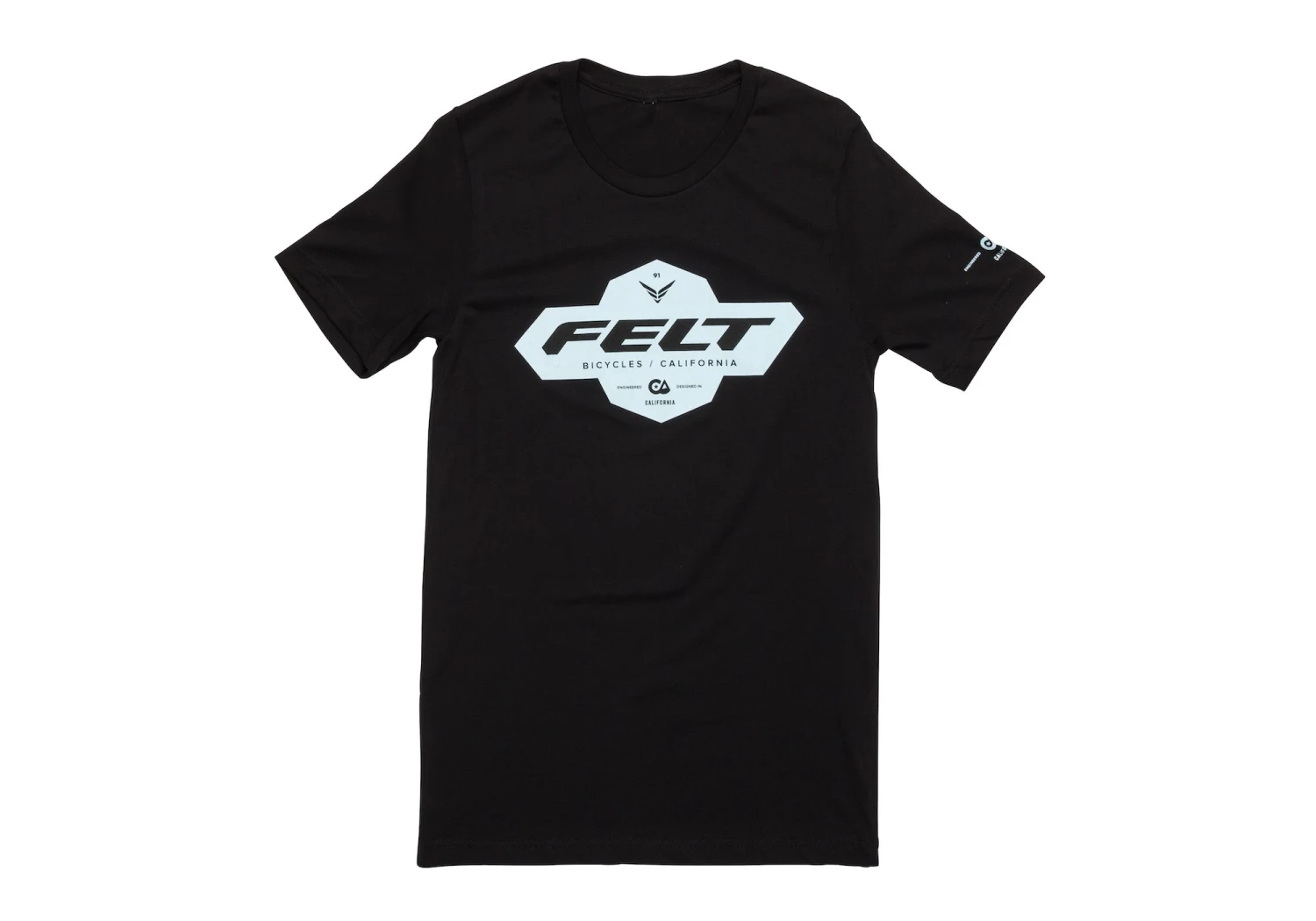 Felt Bicycles Felt Brand Black T-Shirt | Men's 3 Felt Bicycles Felt Brand Black T-Shirt | Men's