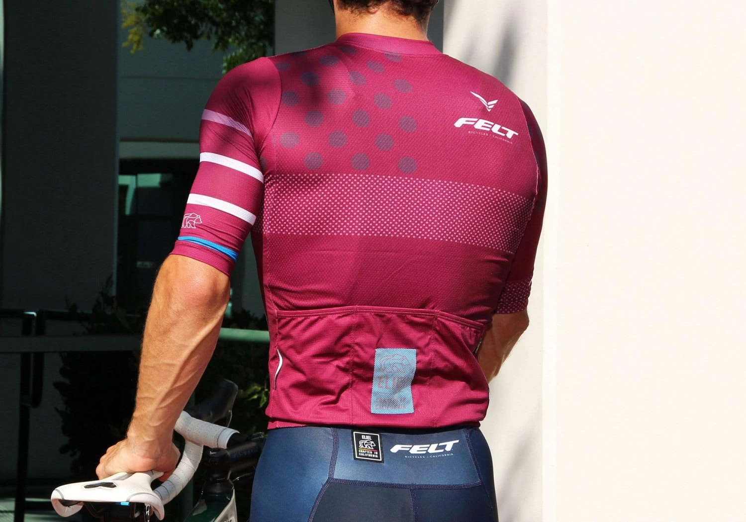 Felt Bicycles Felt Short-Sleeve Jersey Wine | Men's 6 Felt Bicycles Felt Short-Sleeve Jersey Wine | Men's - Image 4