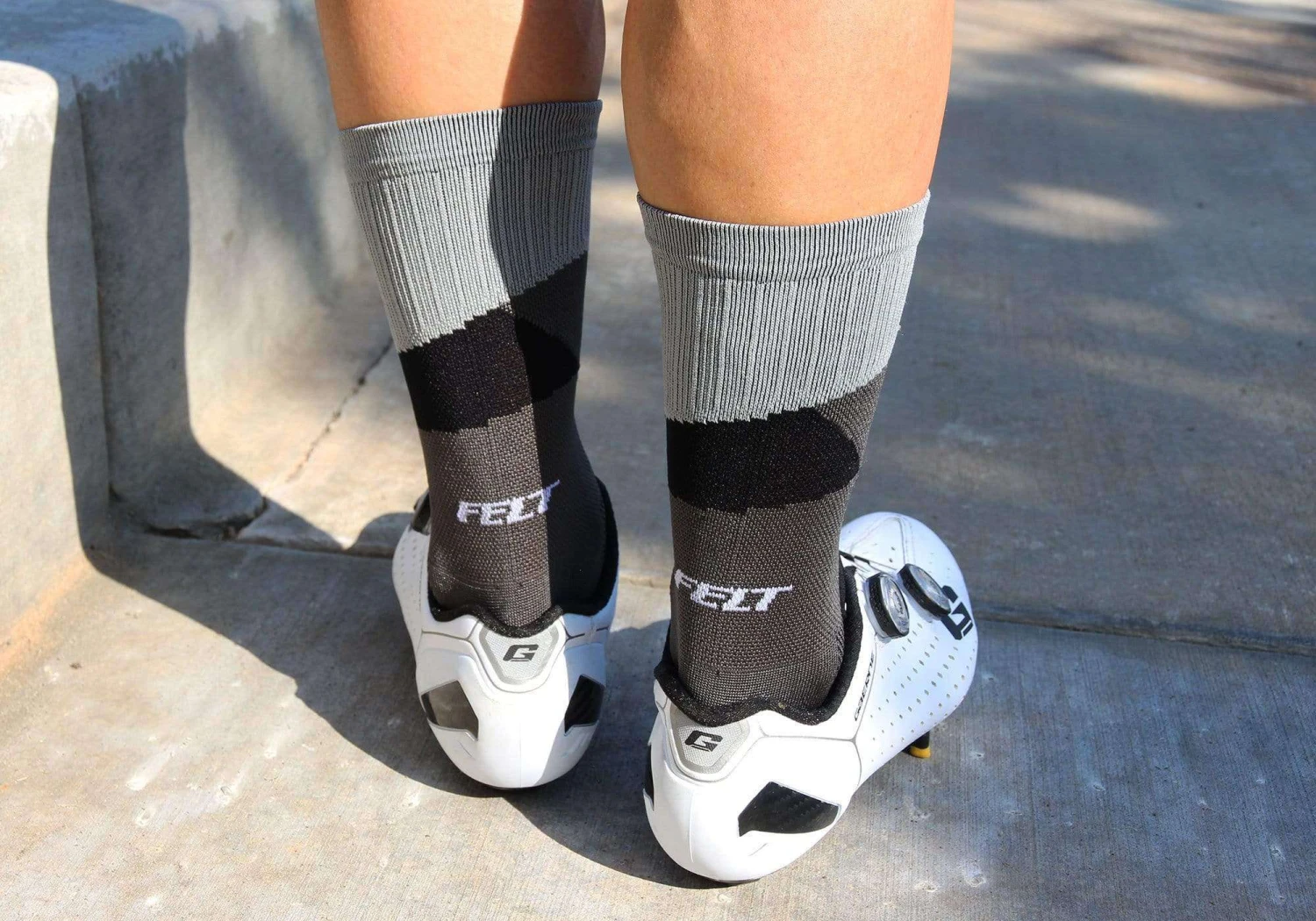 Felt Bicycles Felt 6" Socks - Black 6 Felt Bicycles Felt 6" Socks - Black - Image 4