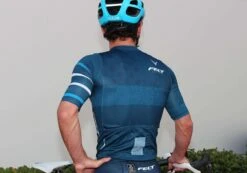 Felt Bicycles Felt Short-Sleeve Jersey Slate | Men's -Felt Bicycles slate jersey rear